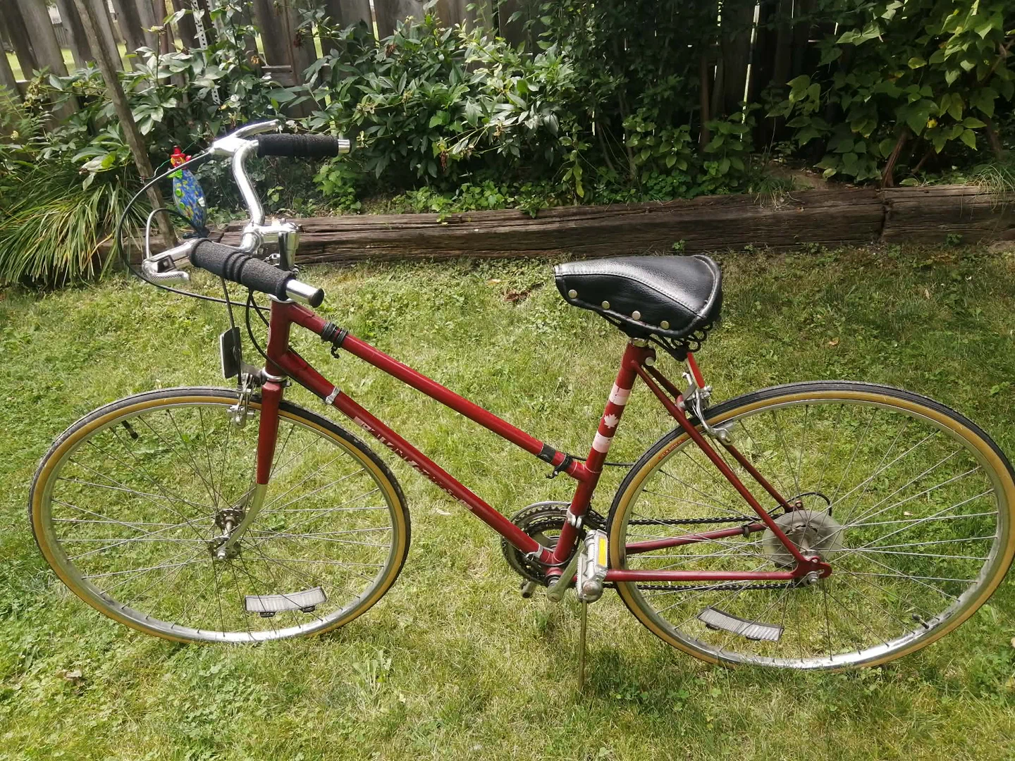 Canada made antique road bike, brand new inner tubes and tires
