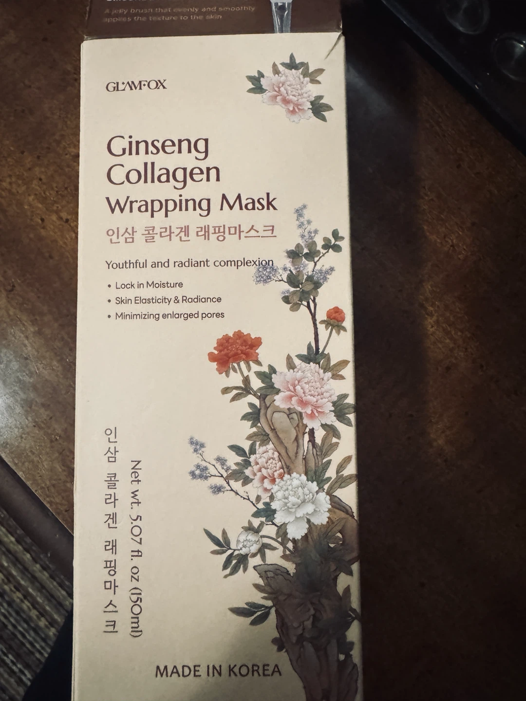 Glamfox Ginseng Collagen Wrapping Mask 5.07 fl. oz