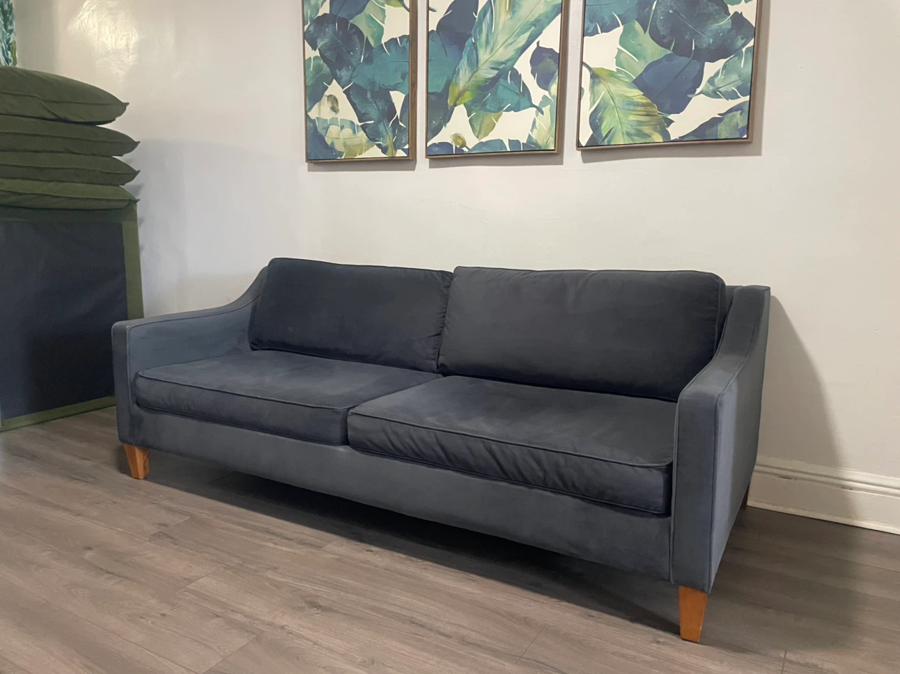 Gray 2-Seater Sofa - photo 2