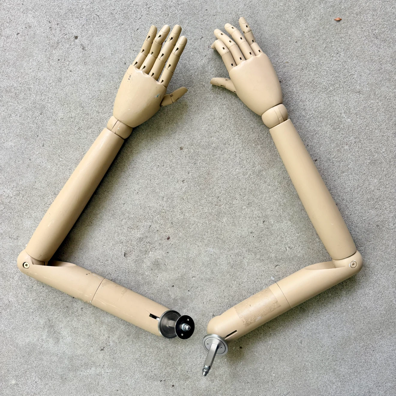 Wooden Mannequin Arms