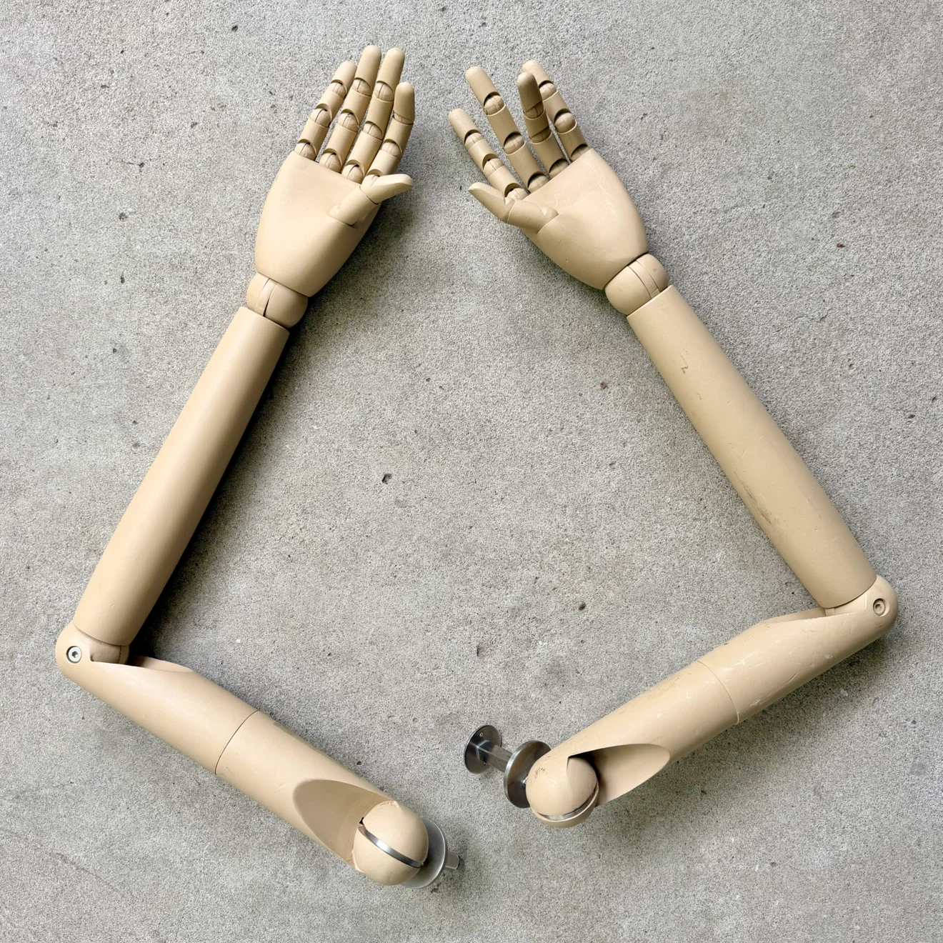 Wooden Mannequin Arms - photo 3