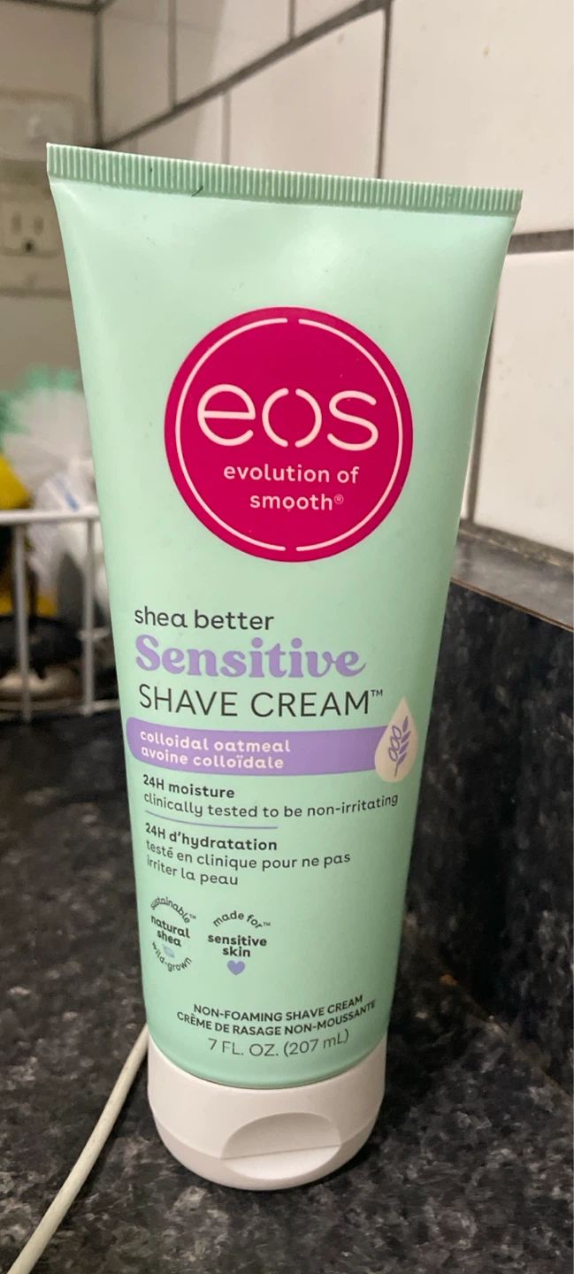 EOS Sensitive Shave Cream - Shea Better, 7 FL. OZ.