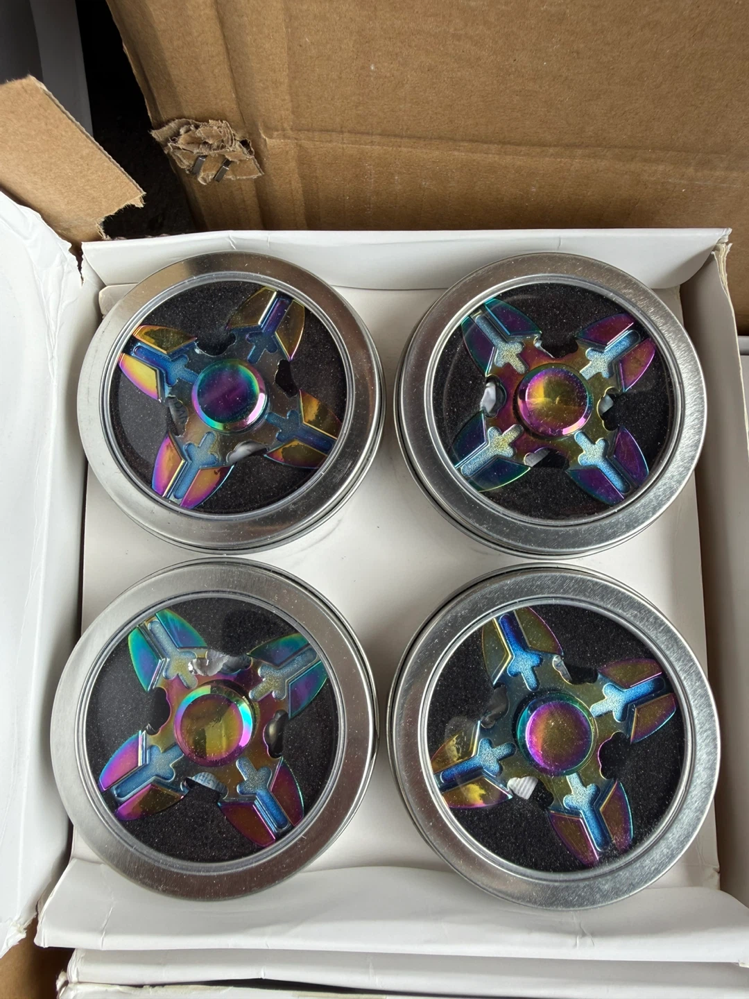 Rainbow Fidget Spinners
