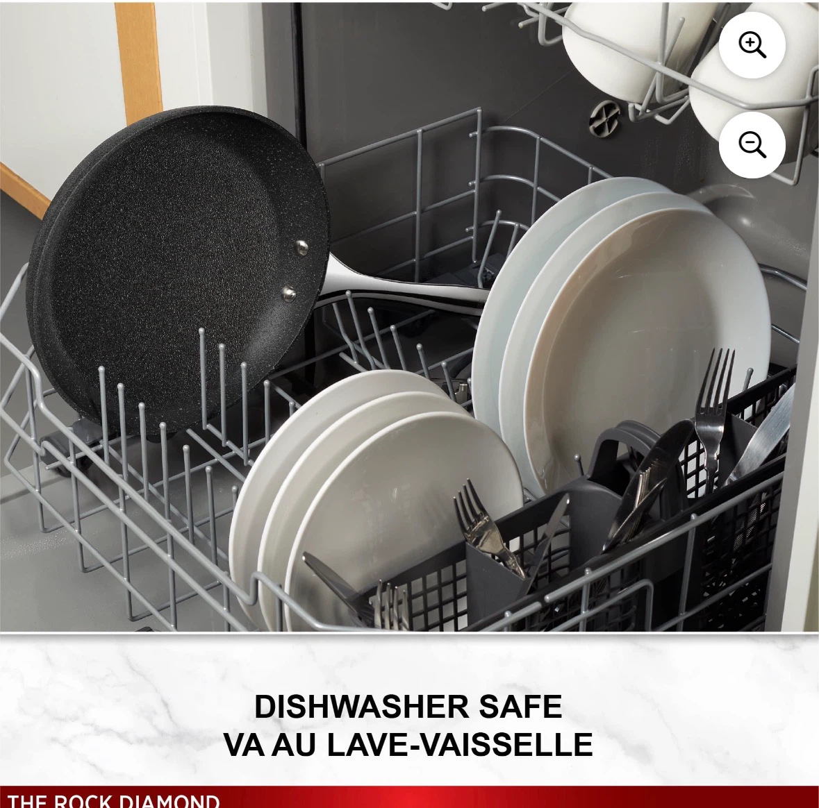 Brand New - Starfrit The Rock Diamond 10pc Cookware Set - photo 3