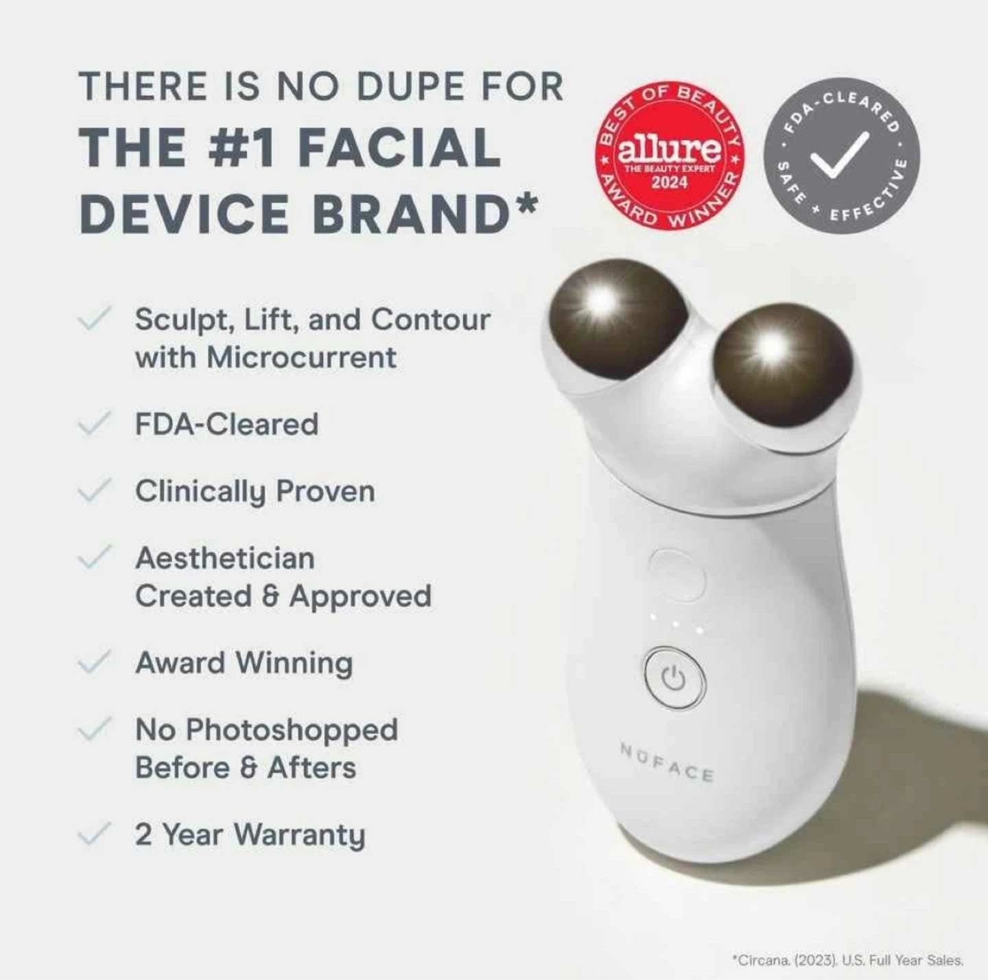 NuFACE Trinity+ Advanced Facial Toning Device - photo 2