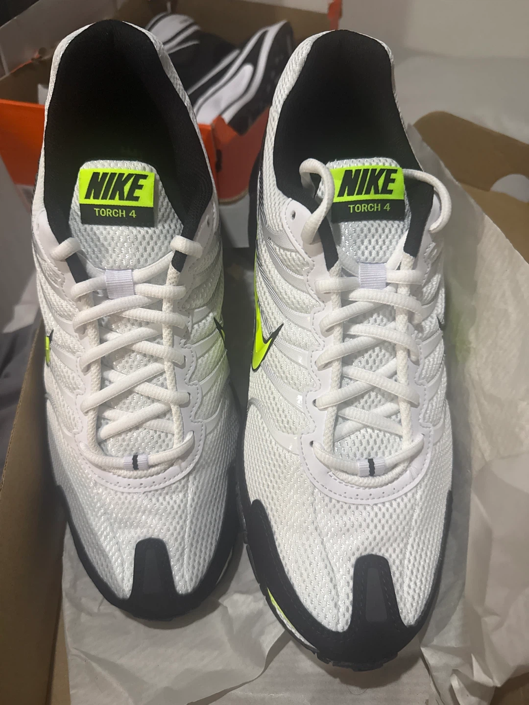 Nike Torch 4 White Volt Running Shoes - photo 2