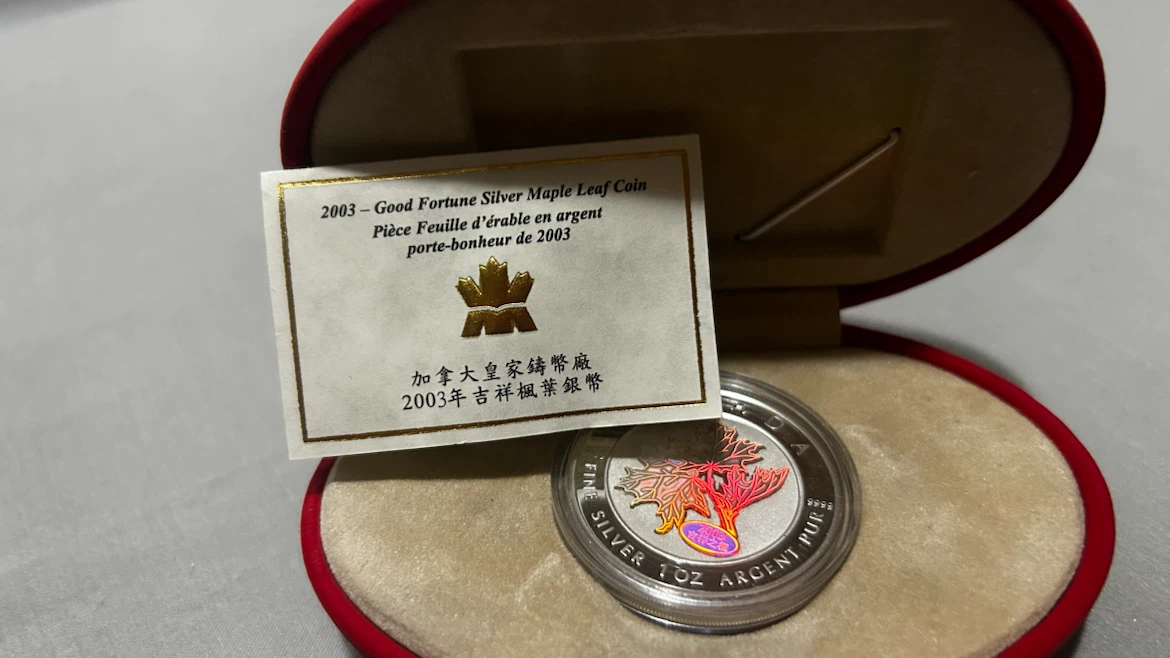 2003 Canada Fine Silver Maple Leaf Coin - photo 2