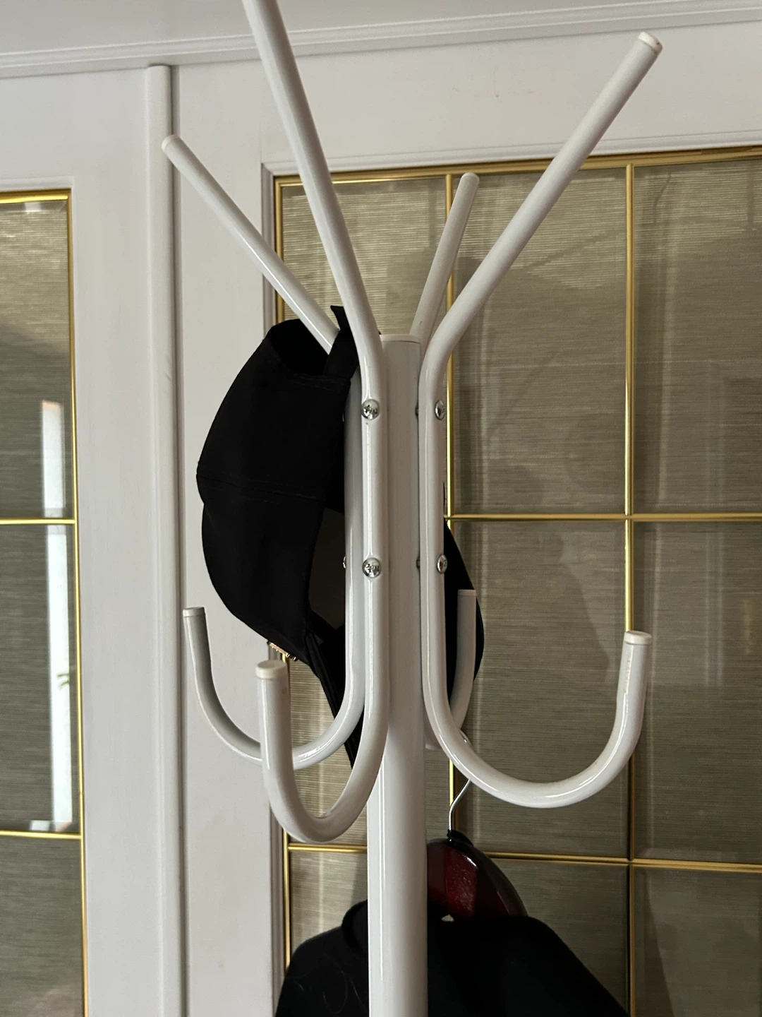 White Standing Coat Rack - photo 3