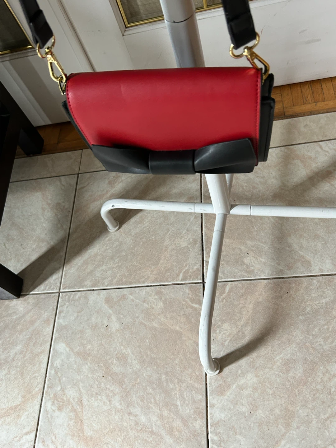 White Standing Coat Rack - photo 4