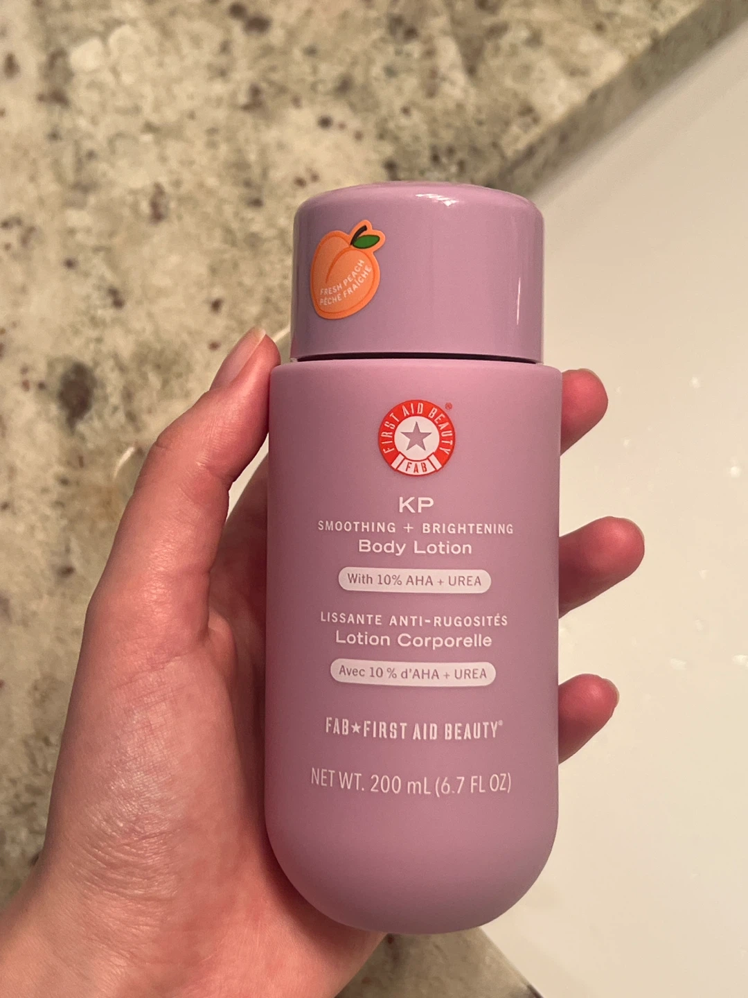 First Aid Beauty KP Smoothing + Brightening Body Lotion