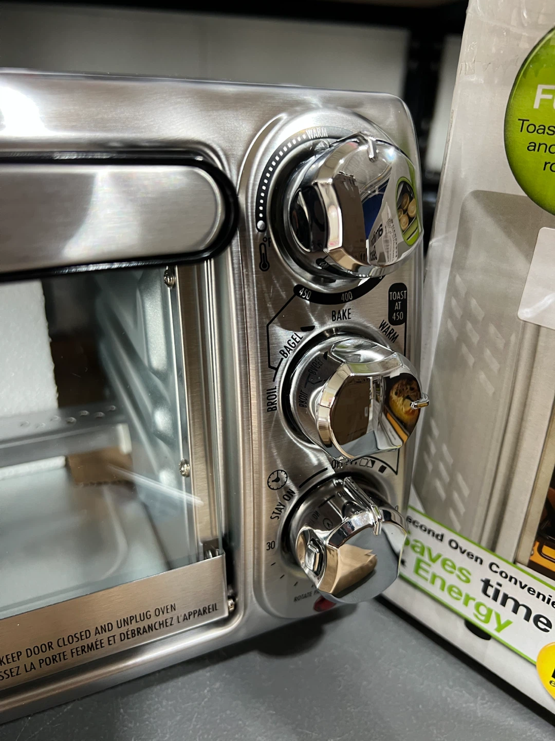 Hamilton Beach 4-Slice Toaster Oven, Stainless Steel - photo 3