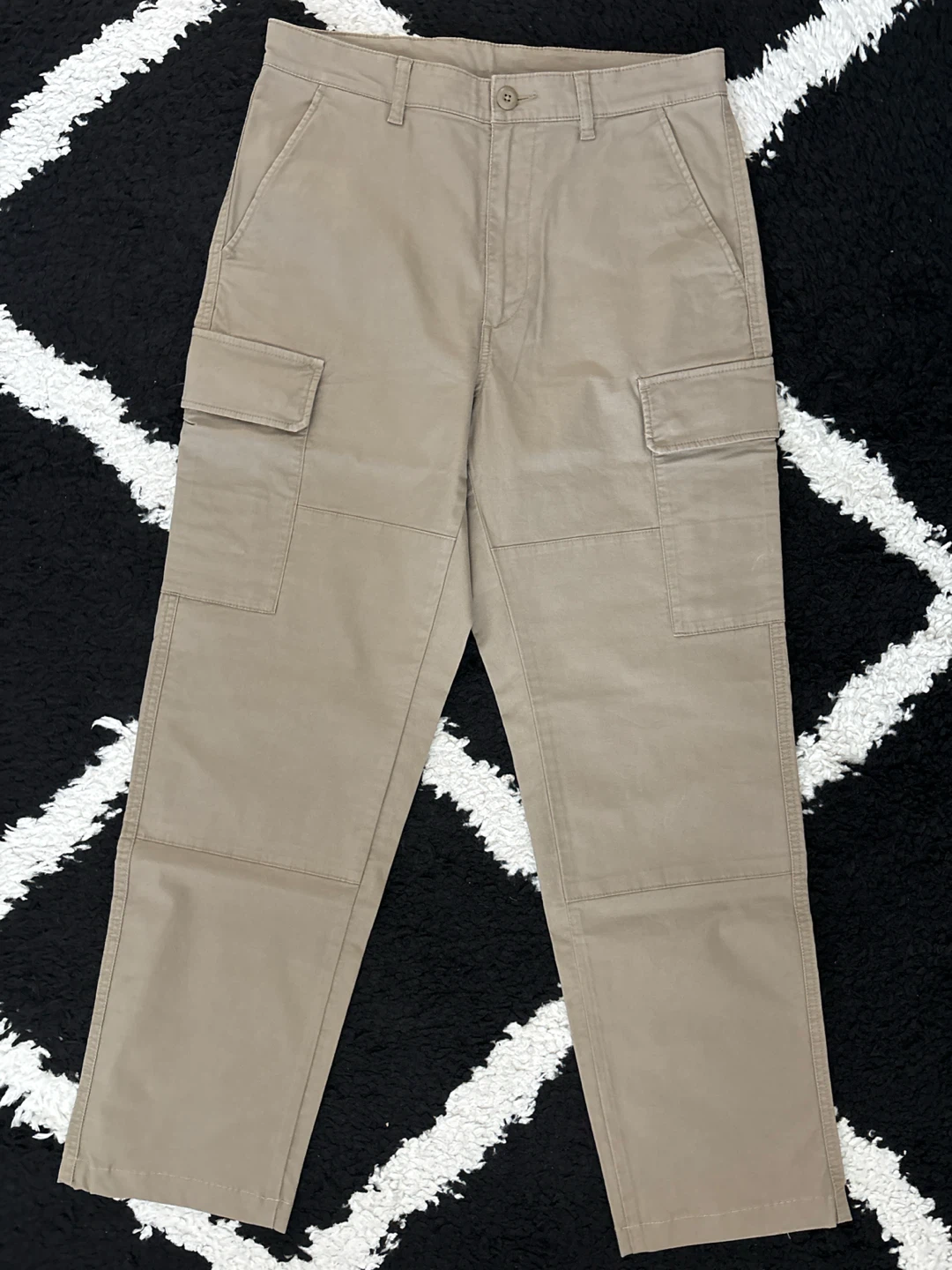 UNIQLO Cargo Pants - Beige & Olive - photo 4