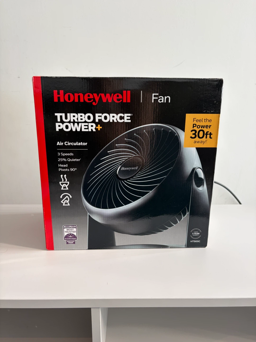 Honeywell Turbo Force Power+ Fan - photo 2