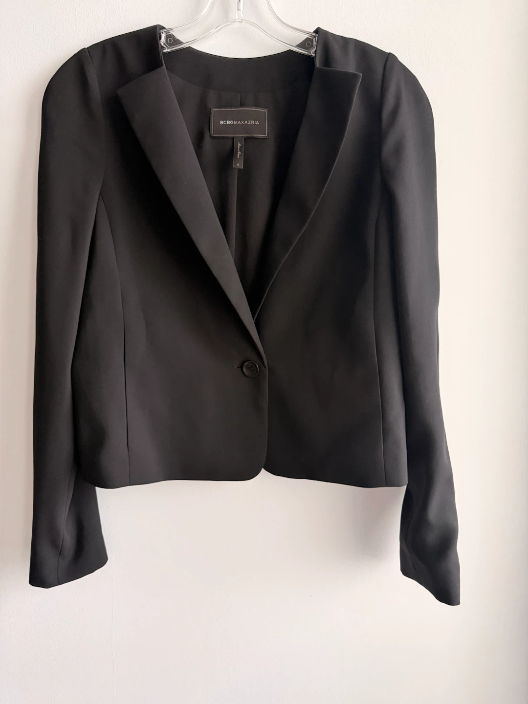 BCBGMAXAZRIA Black Blazer Size S