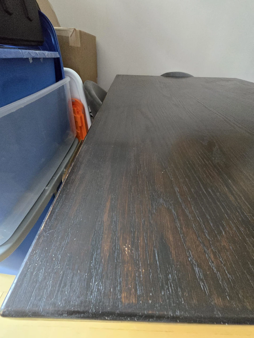 Dark Wood Dining Table - photo 3