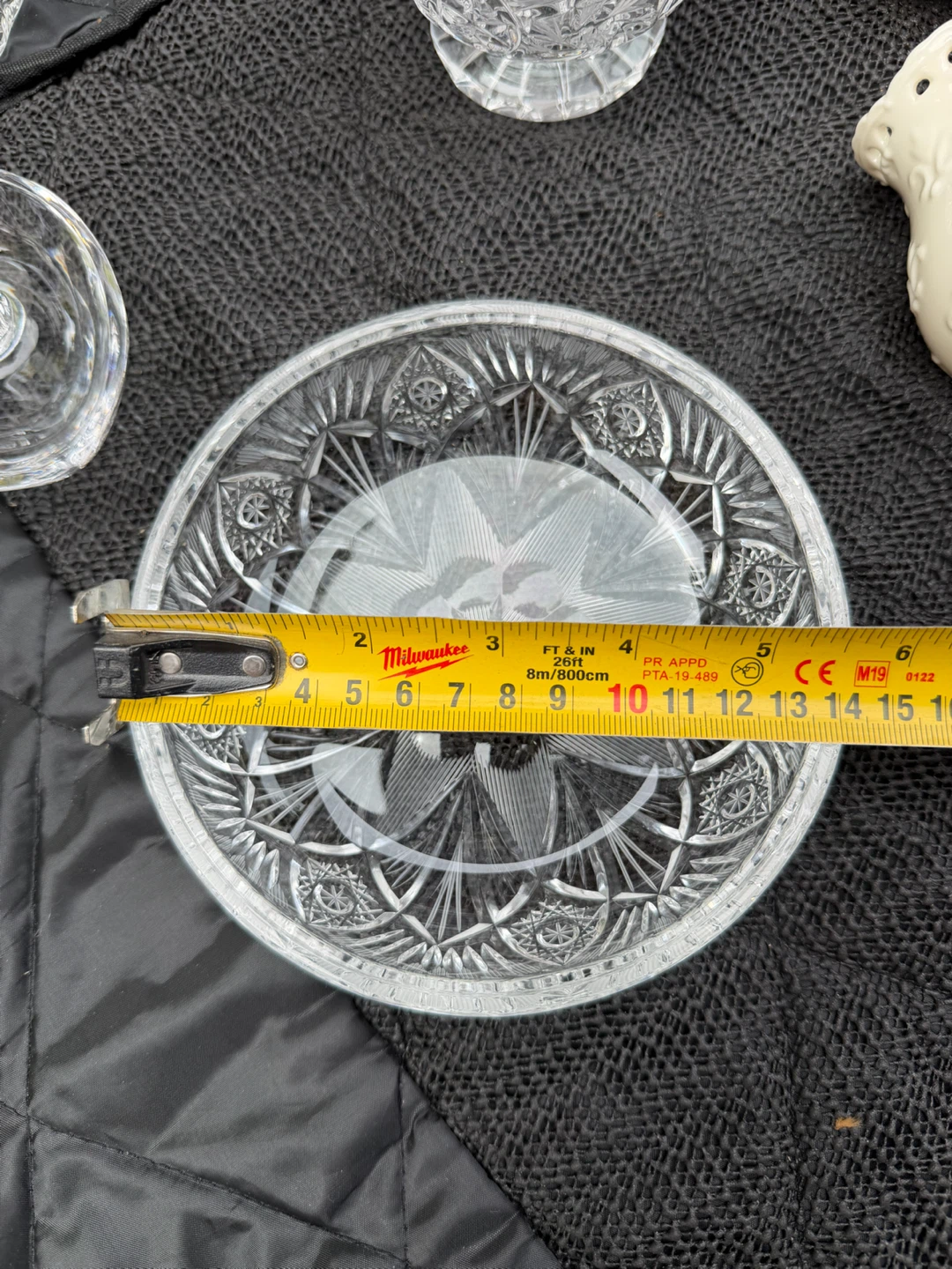 Vintage Cut Glass Bowl - photo 2