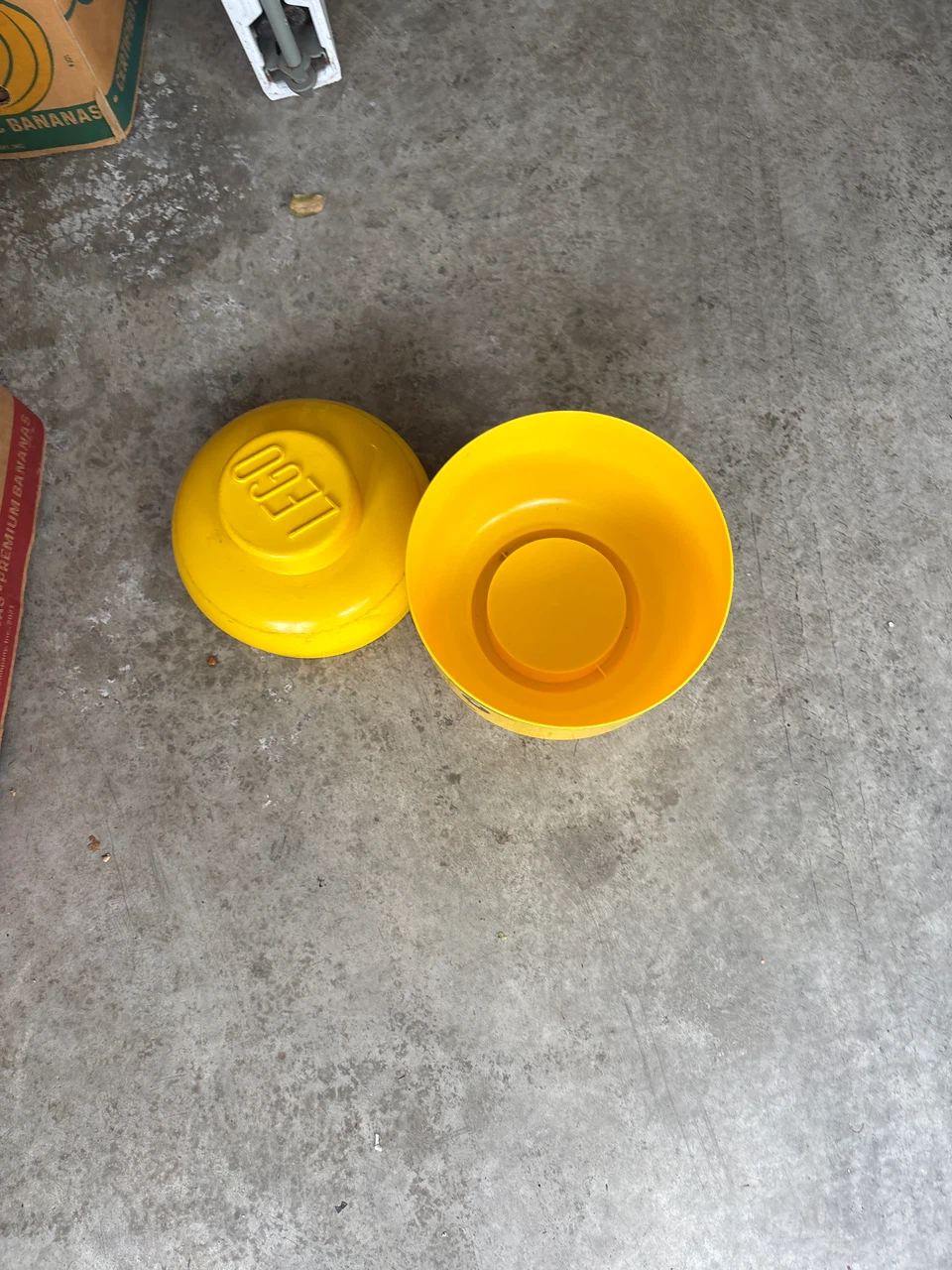 LEGO Head Storage Container - Yellow - photo 2
