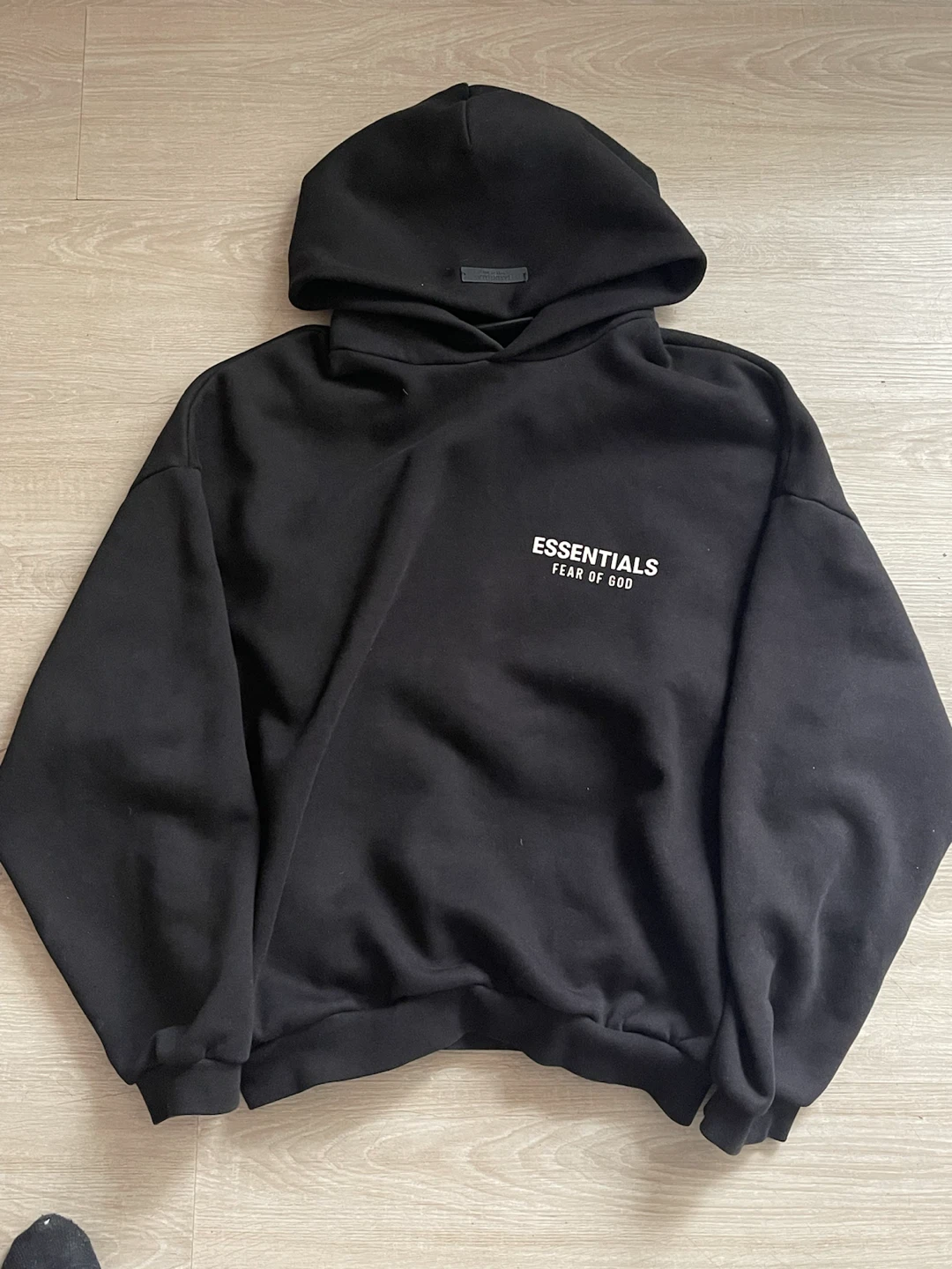 Jet Black Essentials SS25 Classic Hoodie
