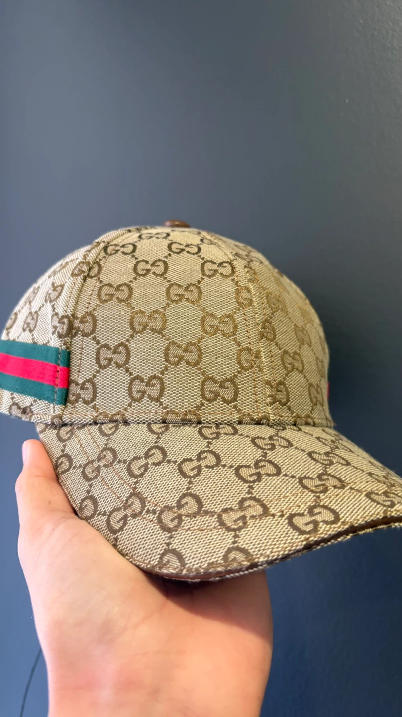 Identical Gucci Monogram Baseball Cap