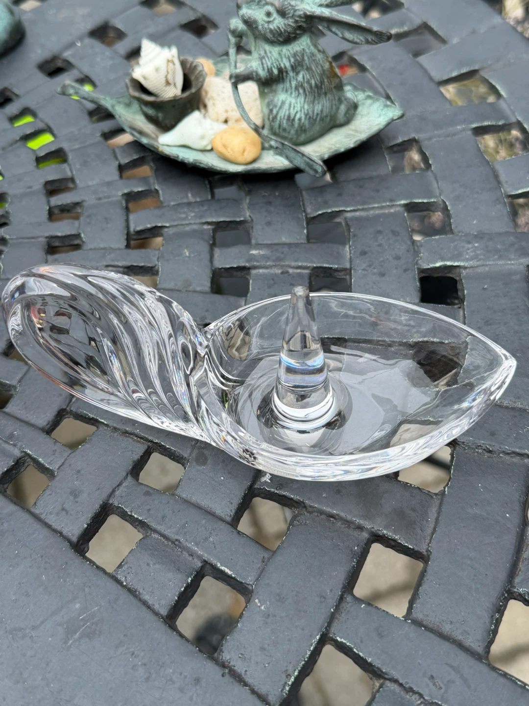 WMF Lead Crystal Ring Holder
