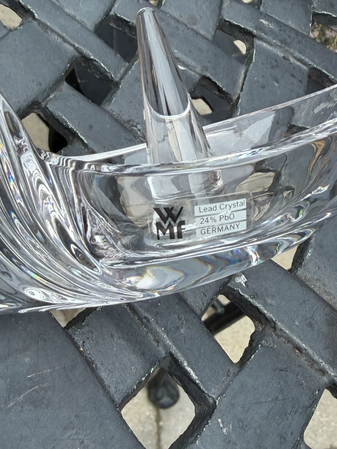 WMF Lead Crystal Ring Holder - photo 5