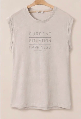 New “Current Situation Happiness” Graphic T-Shirt – Adult Size