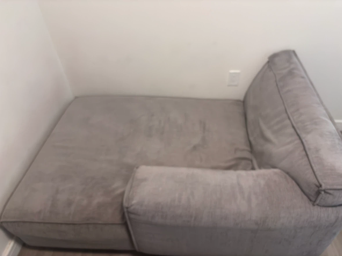 Grey Chaise Lounge