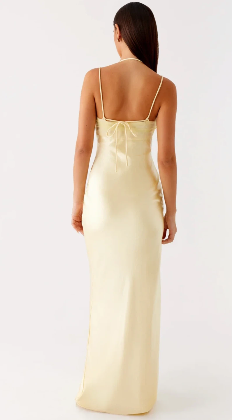 Peppermayo NWT Bustier Maxi Dress in Yellow - photo 3