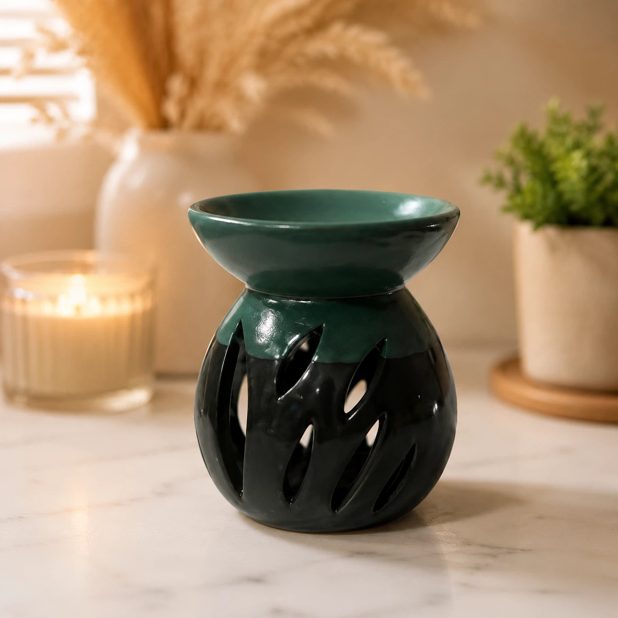 New Ceramic Essential Oil Burner – Aromatherapy - photo 2