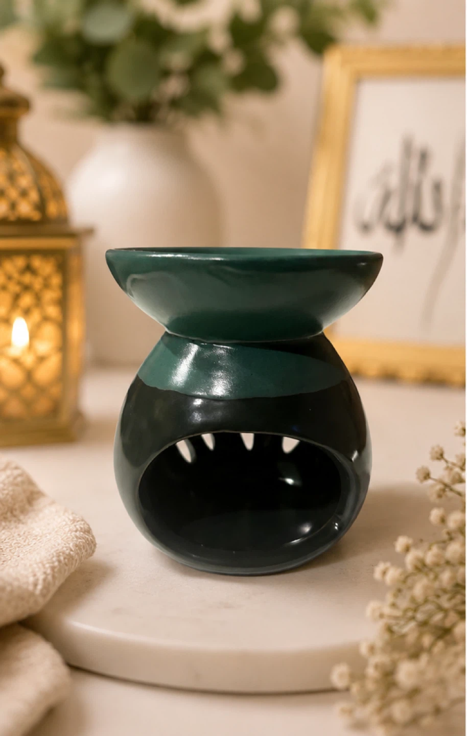New Ceramic Essential Oil Burner – Aromatherapy - photo 4