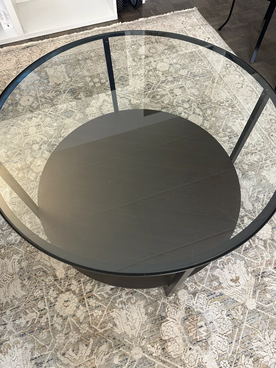 Round Glass Coffee Table