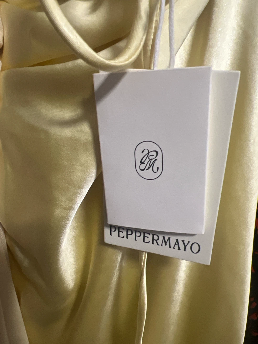 Peppermayo NWT Bustier Maxi Dress in Yellow - photo 4