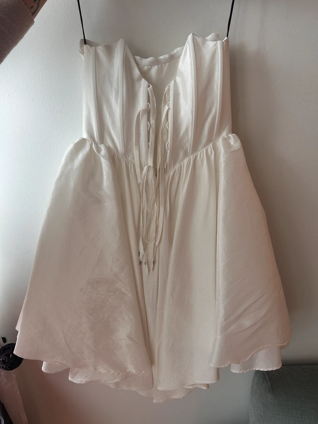 Strapless Corset Wedding Dress - photo 3