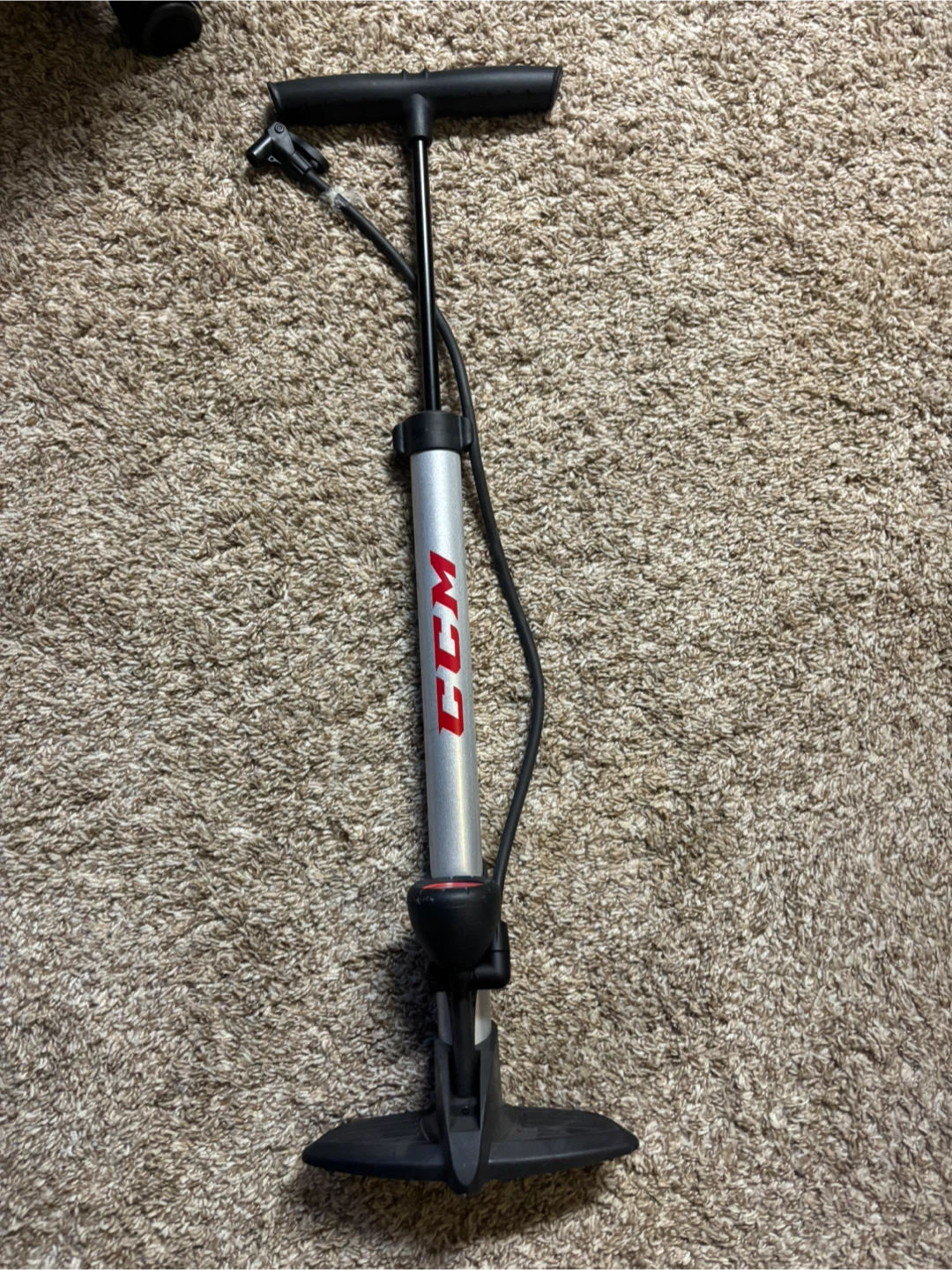 CCM Bike Pump with Gauge
