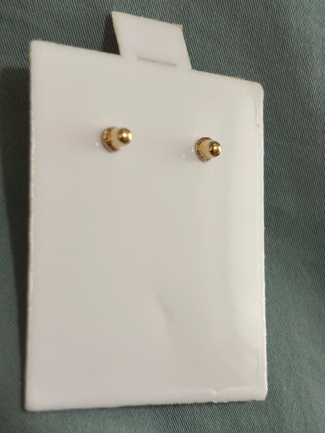 14k Gold Saint Earrings - photo 2