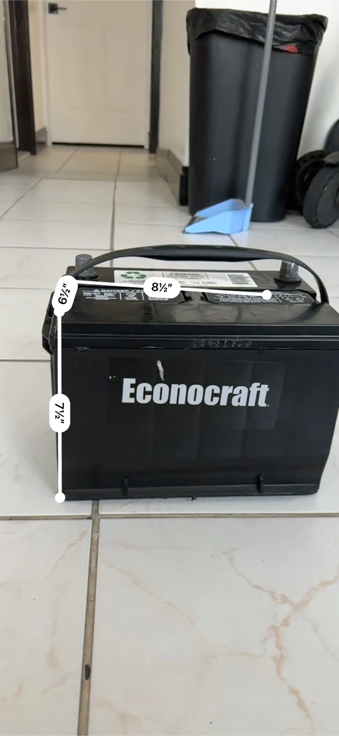 Econocraft 34-E Car Battery - photo 2