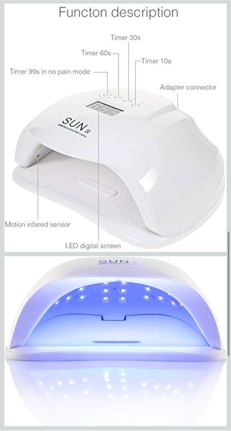 Dulcii SUN 54W LED Nail Dryer Lamp - photo 5