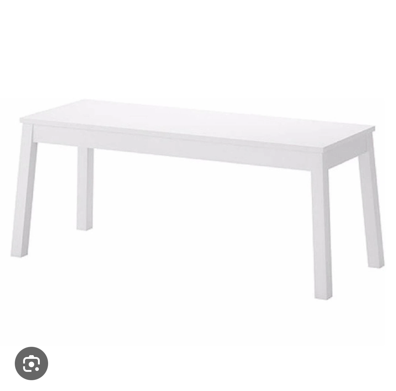 Ikea Sigurd Bench like new, white