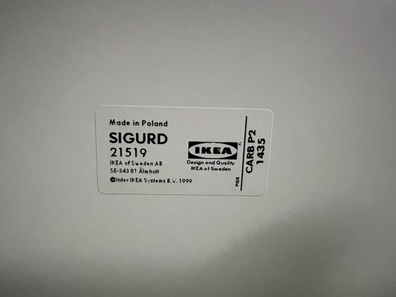 Ikea Sigurd Bench like new, white - photo 2