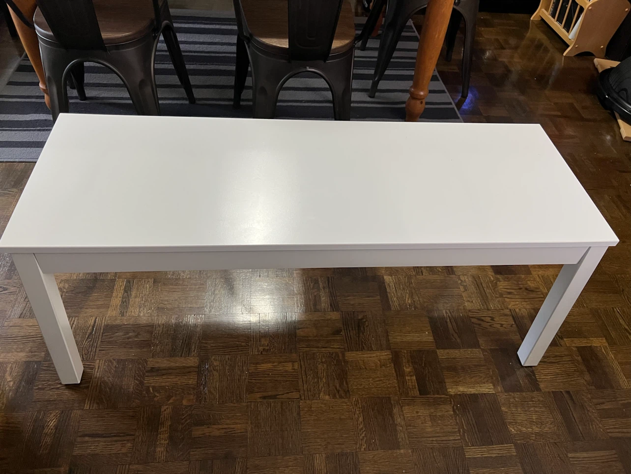 Ikea Sigurd Bench like new, white - photo 3