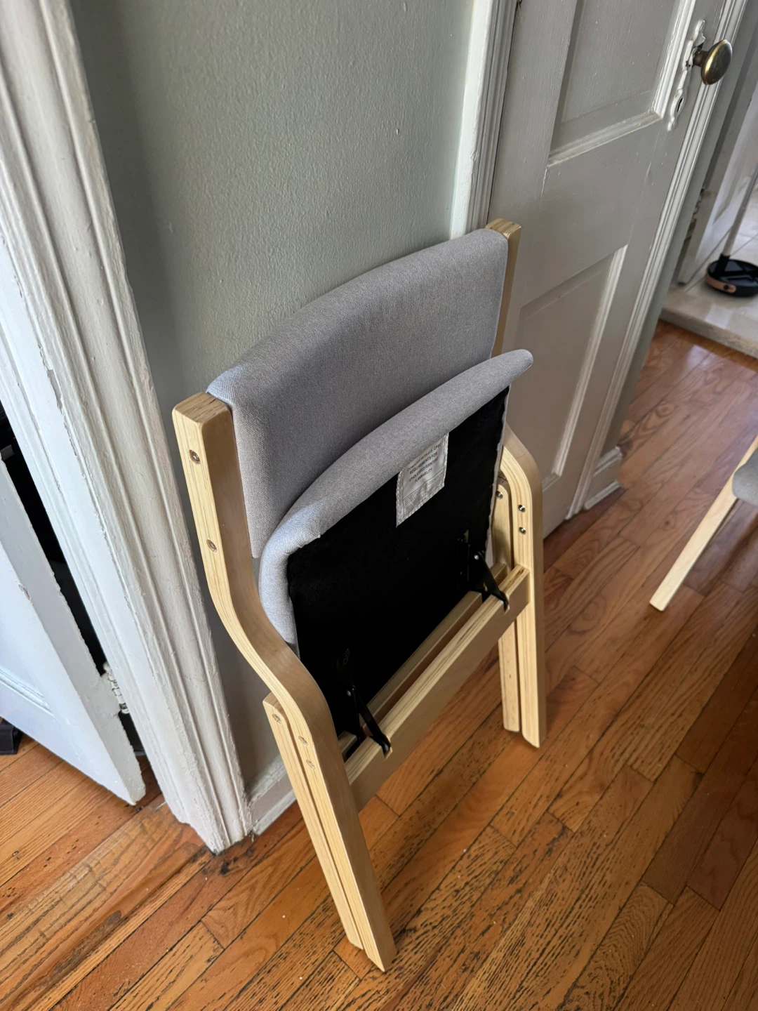 Giantex No Assembly Folding Dining Chairs Set of 2 - photo 4