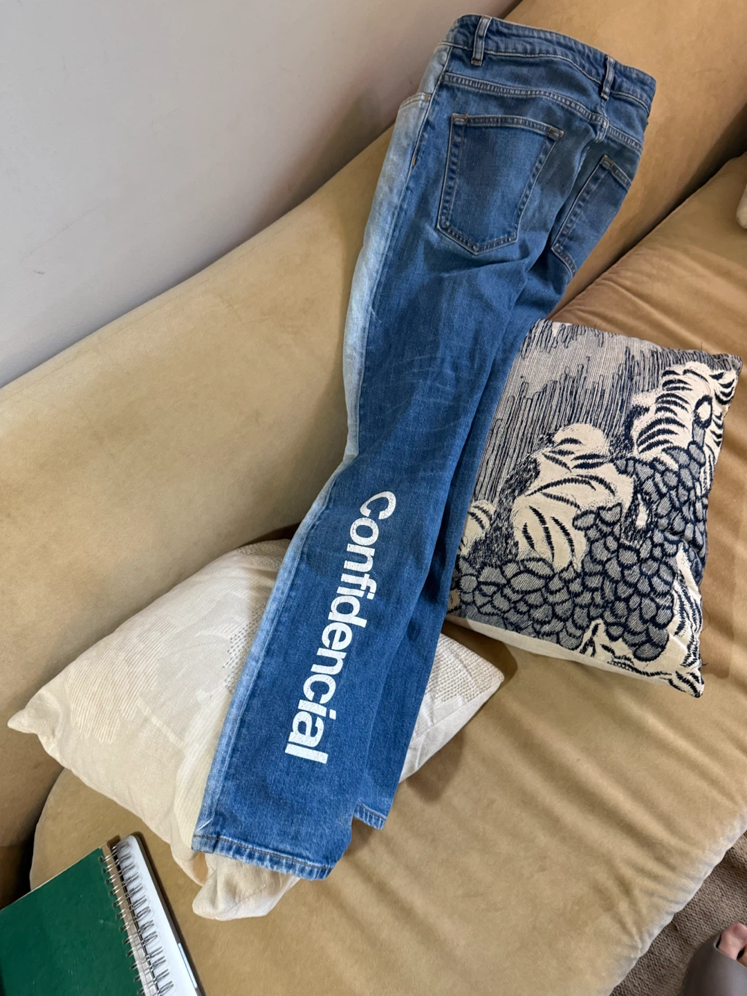 Marcelo Burlon 2-tone Jeans - Size 30