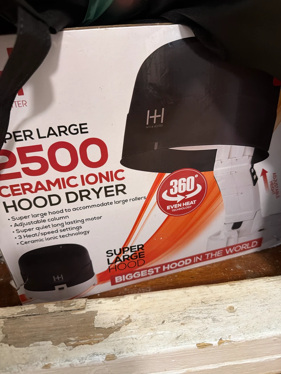 Hot & Hottter 2500 Ceramic Ionic Hood Dryer - photo 2