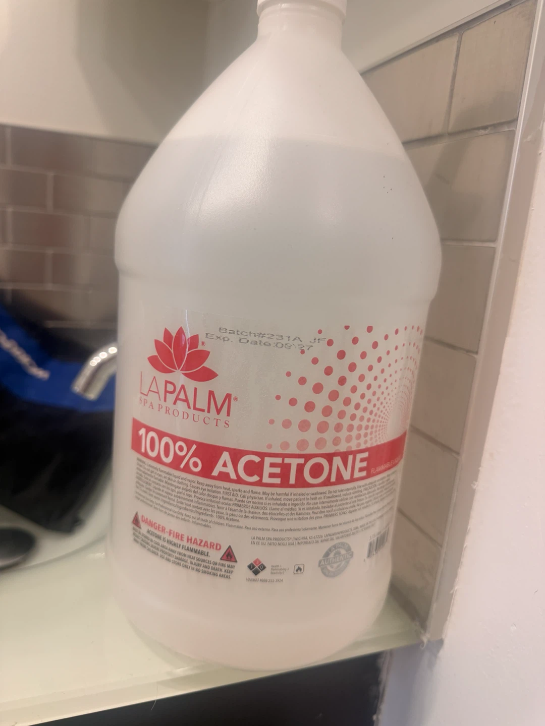 LaPalm Spa Products 100% Acetone