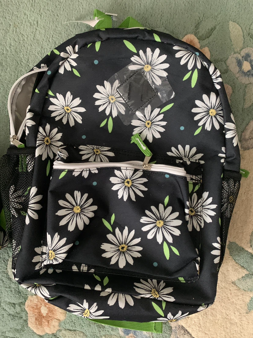 NEW Daisy print backpack and lunchbox set - photo 2