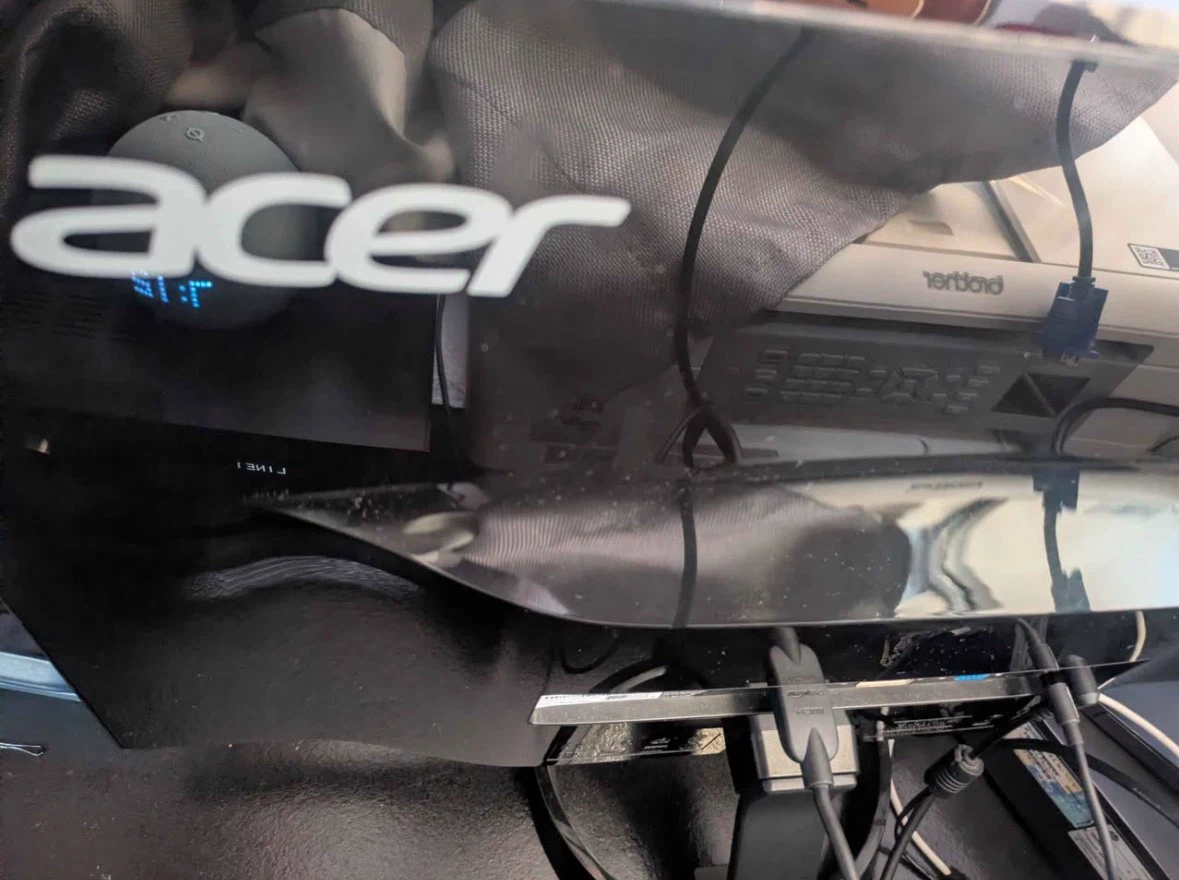 Acer 23.8" Full HD Monitor and VESA adapter