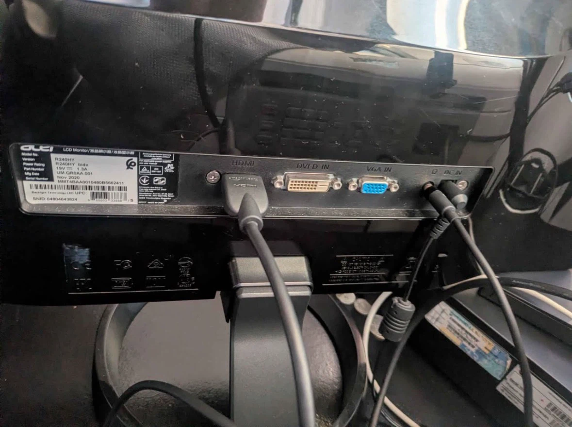 Acer 23.8" Full HD Monitor and VESA adapter - photo 2