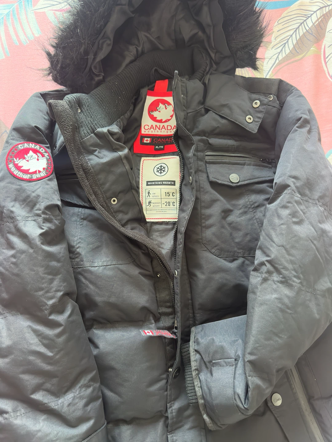 Canada Wheather Down Puffer Jacket