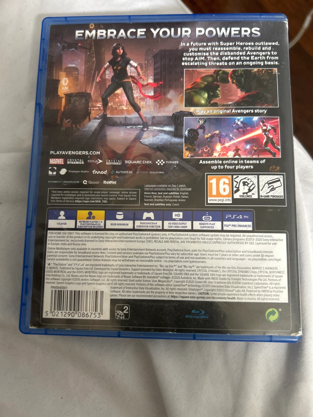 Marvel's Avengers PS4 Video Game - photo 2