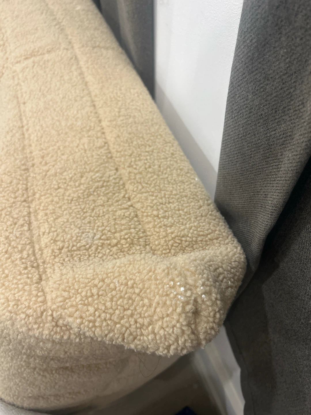 Teddy Fleece Lounge Chair - Memory Foam - photo 4